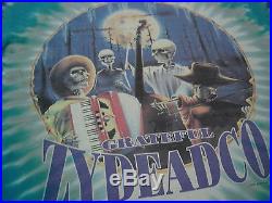 Rare vintage 95 Spring Tour GRATEFUL DEAD Tour Concert T shirt Grateful Zydeadco