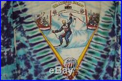 Rare vintage grateful dead 1995 usa olympics ski team shirt size xl long sleeve