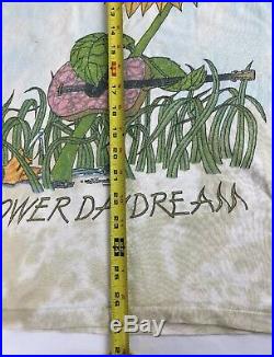 Rare vintage grateful dead T shirt GRAIL Sunflower Daydream Gerry Garcia Large