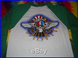 Rick Griffin Grateful Dead Steal Your Face Wings Hat Concert T-shirt-m-new-rare