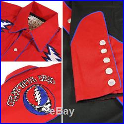 Rockmount Ranchwear Grateful Dead Men's Pearl Snap Western Shirt M EUC Lightning