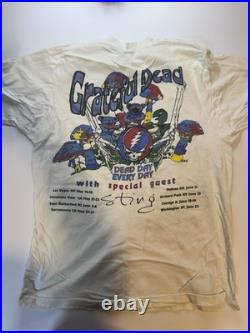 SLAMMER USA Grateful Dead Summer Tour'93 Vintage XL dead day every day w sting