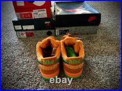 Size 7 Nike SB Dunk Low x Grateful Dead Orange Bear 2020