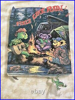 Summer 1995 Grateful Dead T-Shirt LL Rain Original