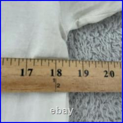 TRASHED Vintage Grateful Dead Shirt Mens S/M White Summer Tour 1995 Concert 90s