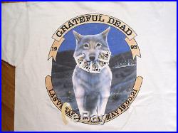 The Grateful Dead Las Vegas Nevada 1995 Tour Vintage T-shirt 30th Anniversary