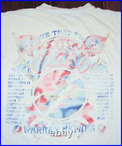 The Grateful Dead T Shirt 2004 Tour Wave That Flag Concert Faded Jerry Garcia XL