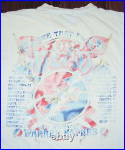 The Grateful Dead T Shirt 2004 Tour Wave That Flag Concert Faded Jerry Garcia XL
