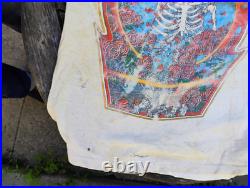 True Vintage 1977 GRATEFUL DEAD Skull & Roses BERTHA Concert Tour Shirt Size M