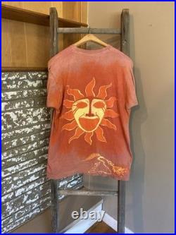 True Vintage 70's / 80's Handmade Grateful Dead Styled Tie Dye Art Tee Shirt