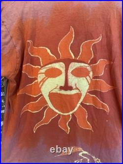 True Vintage 70's / 80's Handmade Grateful Dead Styled Tie Dye Art Tee Shirt