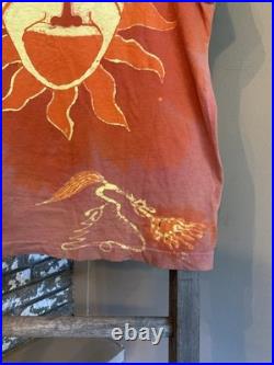 True Vintage 70's / 80's Handmade Grateful Dead Styled Tie Dye Art Tee Shirt
