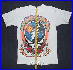 True Vintage Grateful Dead 30th Anniversary 1995 Summer Tour T-Shirt / Shirt