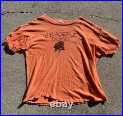 True vintage Grateful Dead Orange T-Shirt