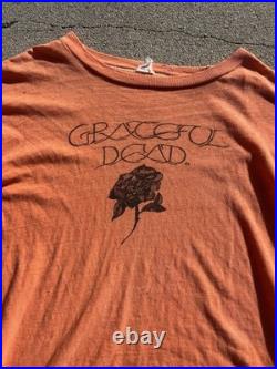 True vintage Grateful Dead Orange T-Shirt