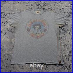Trunk Grateful Dead Shirt Mens XLarge Grey Winterland Concert San Francisco 1974