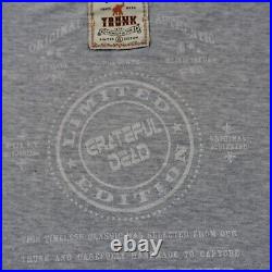 Trunk Grateful Dead Shirt Mens XLarge Grey Winterland Concert San Francisco 1974