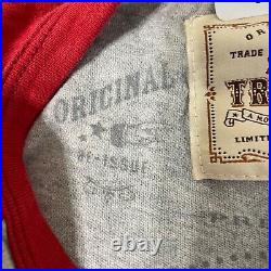 Trunk LTD Grateful Dead Shirt Mens 2 Gray Red Raglan Sleeve Limited Edition