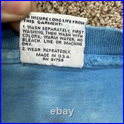 Two Vintage Grateful Dead T-Shirts XL Garcia President 25 Year Single Stitch 90s