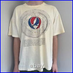 VINTAGE 1990s Grateful Dead 25th anniversary T-Shirt! Pretty good condition