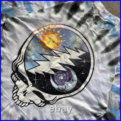 VINTAGE 1994 Grateful Dead Summer Tour Single Stitch Tie-Dye T-Shirt
