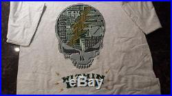 VINTAGE 1995 30th Anniversary Grateful Dead Shirt'Cyber Dead''Within A Net' XL