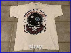 VINTAGE Grateful Dead 1995 Tours R Us White Tour Date Shirt XL RARE Bears Jam