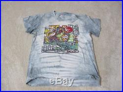 VINTAGE Grateful Dead Concert Shirt Adult Medium Mikio Tie Dye Dragon 1985 80s