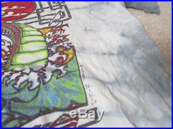 VINTAGE Grateful Dead Concert Shirt Adult Medium Mikio Tie Dye Dragon 1985 80s