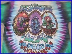 VINTAGE Grateful Dead Seasons Concert Shirt Adult Extra Large Tie Dye Band 1993