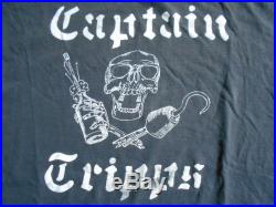 VINTAGE JERRY GARCIA T Shirt 60'S CAPTAIN TRIPPS PSYCHEDELIC ROCK GRATEFUL DEAD