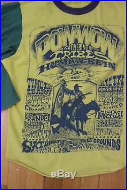 VTG 1967 Gathering Tribes Human Be In Grateful Dead Jefferson Airplane 60s Shirt