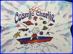 VTG 1980s COSMIC CHARLIE How Do you Do Grateful Dead T-Shirt (XL) Screen Stars