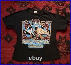 VTG 1981 Grateful Dead T Shirt Fantasy M Single Stitch Rock Concert Uncle Sam