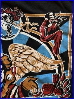 VTG 1981 Grateful Dead T Shirt Fantasy M Single Stitch Rock Concert Uncle Sam
