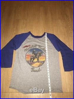VTG 1982 The Marshall Tucker Band Dedicated Tour T Shirt Mens M Raglan 80s 90s
