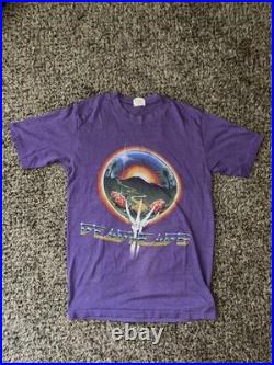 VTG 1983 Grateful Dead Summer Tour Shirt Size Medium Deadheads Weir Garcia