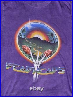 VTG 1983 Grateful Dead Summer Tour Shirt Size Medium Deadheads Weir Garcia