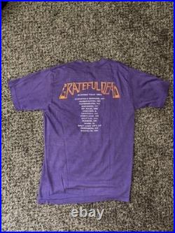 VTG 1983 Grateful Dead Summer Tour Shirt Size Medium Deadheads Weir Garcia