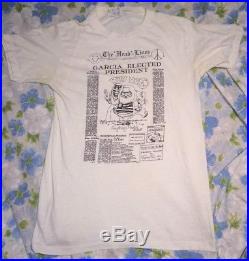 VTG 1988 Grateful Dead Jerry Garcia Anything's Possible Tour Men's T-shirt M 80s