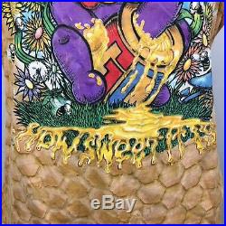 VTG 1990s Grateful Dead Honeycomb How Sweet It Is Honey Bear Bee Mens T Shirt XL