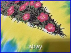 VTG 1991 Grateful Dead Spring Tour T-Shirt Single Stitch Tie Dye Fit XL Read
