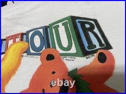 VTG 1991 Grateful Dead Spring Tour T-Shirt Single Stitch Tie Dye Fit XL Read
