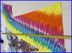 VTG 1991 Grateful Dead Spring Tour T-Shirt Single Stitch Tie Dye Fit XL Read