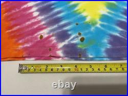 VTG 1991 Grateful Dead Spring Tour T-Shirt Single Stitch Tie Dye Fit XL Read
