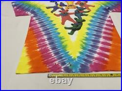 VTG 1991 Grateful Dead Spring Tour T-Shirt Single Stitch Tie Dye Fit XL Read
