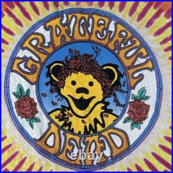 VTG 1994 Grateful Dead Bertha Bear Tie-Dyed T-Shirt XL Pink Orange Yellow