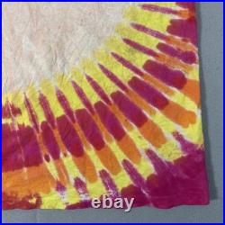 VTG 1994 Grateful Dead Bertha Bear Tie-Dyed T-Shirt XL Pink Orange Yellow