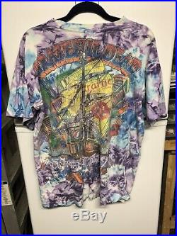 VTG 1994 Grateful Dead T Shirt Summer Tour Tie Dye 90s Tee Concert Rock Band XL