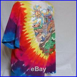 VTG 1994 Grateful Dead T Shirt Summer Tour Tie Dye 90s Tee Concert Rock Band XL